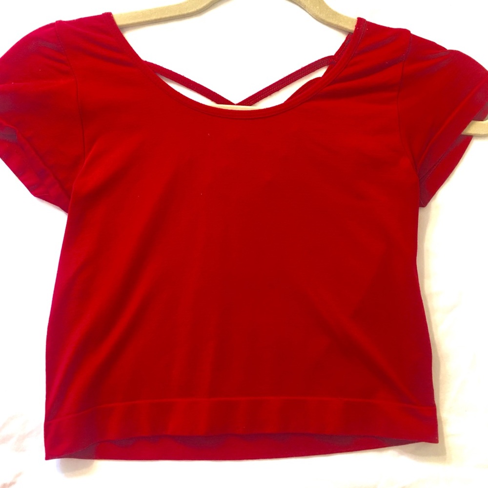 Super stretchy crop top